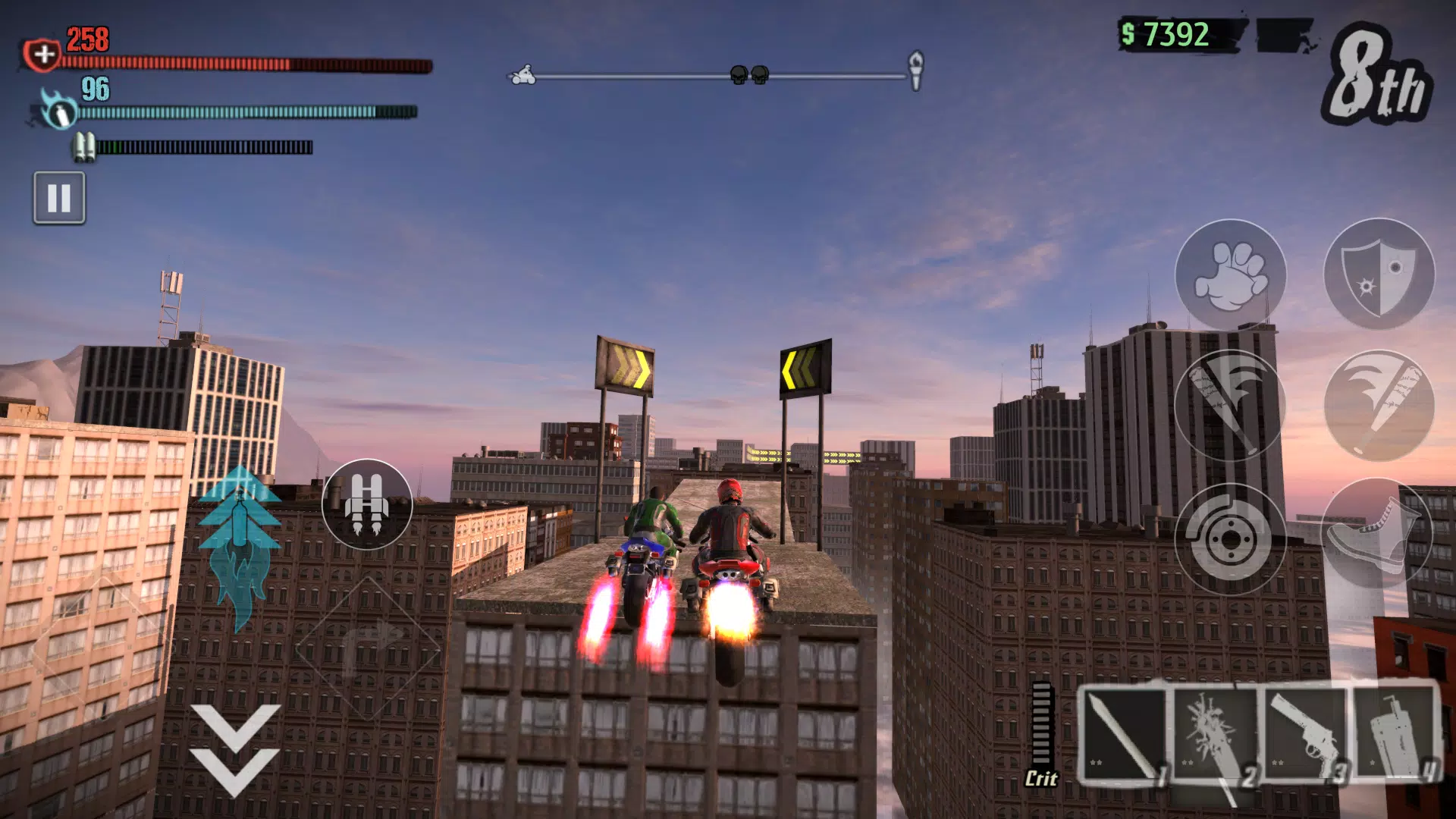 Schermata Road Redemption Mobile 3