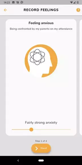 Self-help App for the Mind SAM Screenshot 2