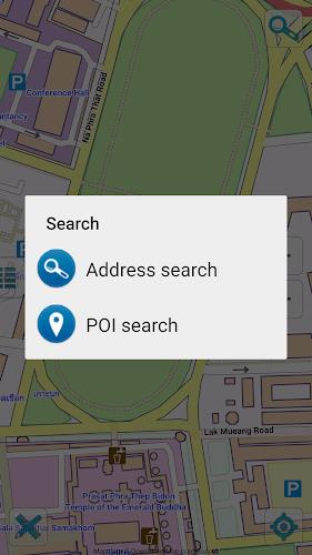 Map of Thailand offline Capture d'écran 1
