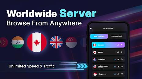 Schermata Hotspot VPN Fast Proxy Server 0