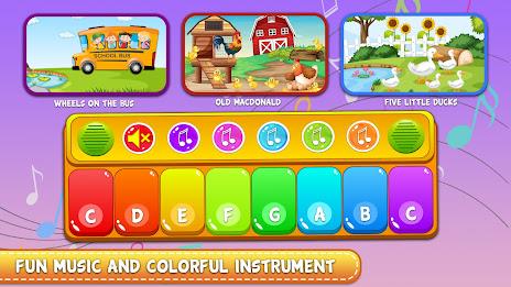 Piano Game: Kids Music Game Captura de tela 0