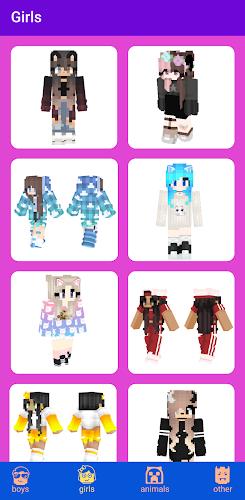 Skins for Minecraft Скриншот 1