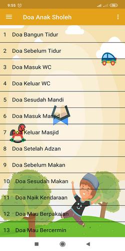 Doa Anak Muslim Sehari-hari Captura de tela 3