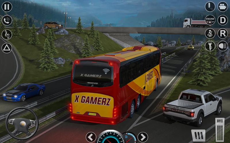 Modern Bus Transport Game 3D Screenshot 1