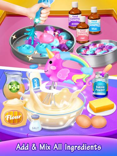 Galaxy Unicorn Cake スクリーンショット 0