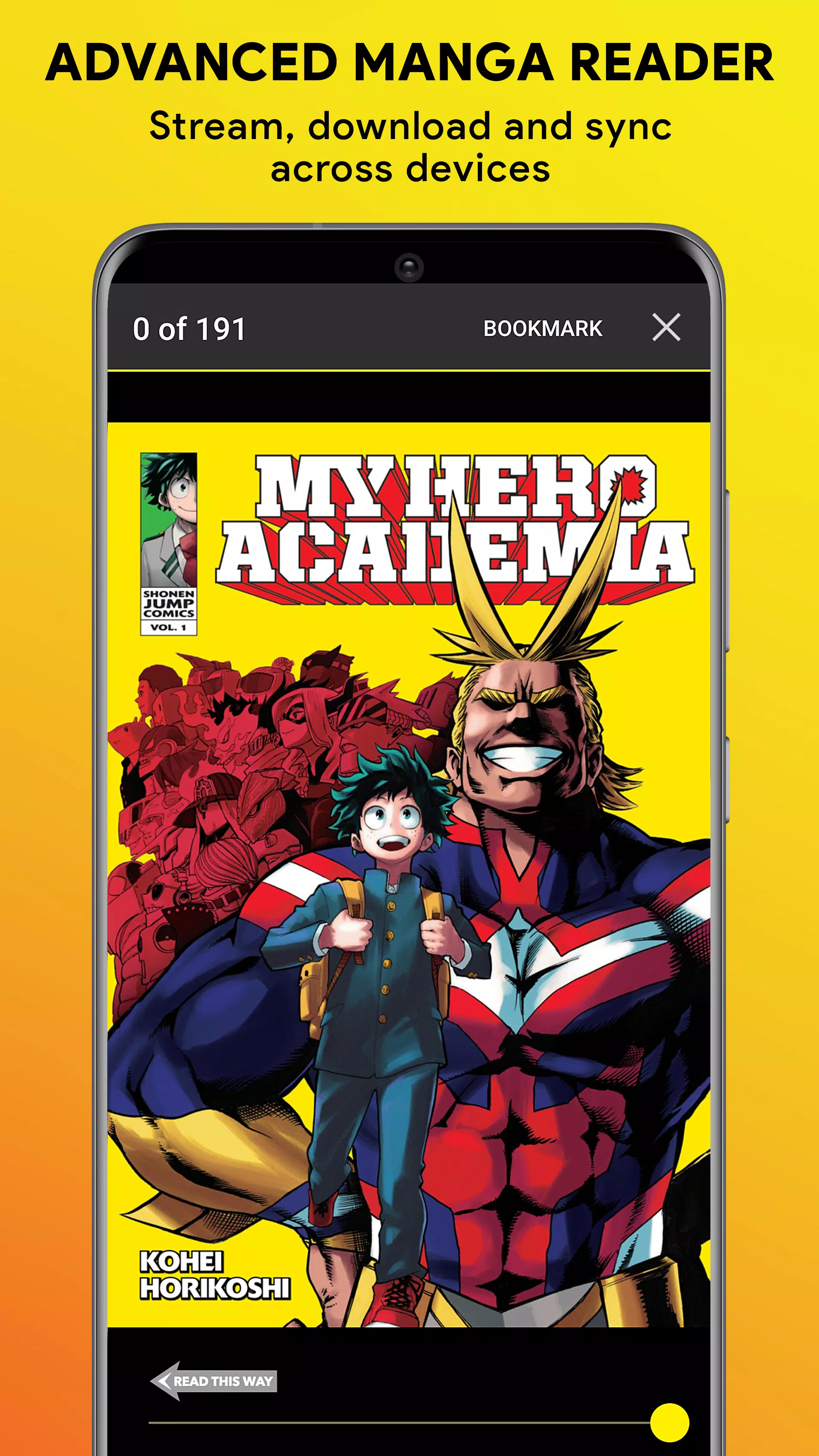 Shonen Jump Manga & Comics Captura de tela 1