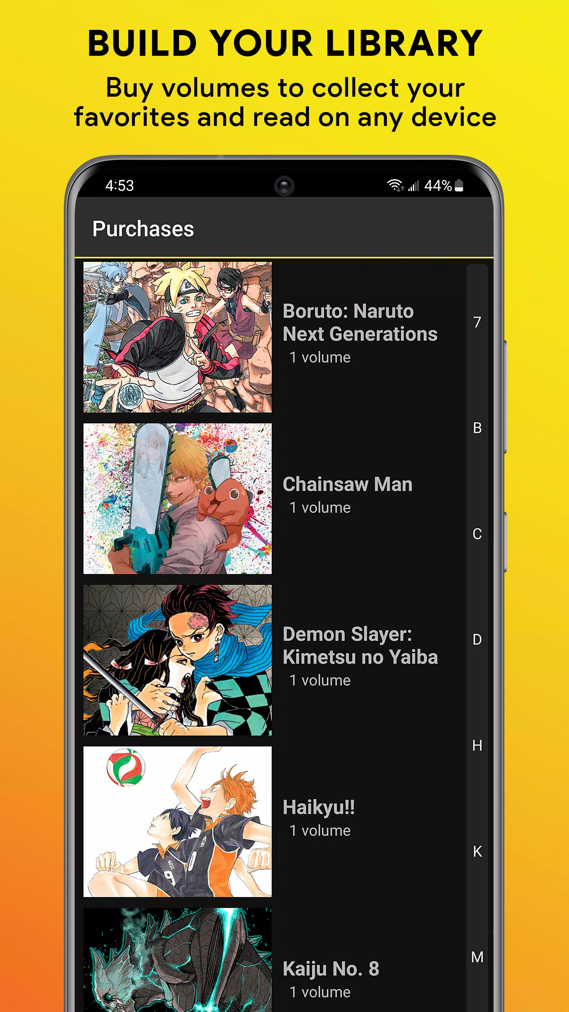 Shonen Jump Manga & Comics Captura de tela 3