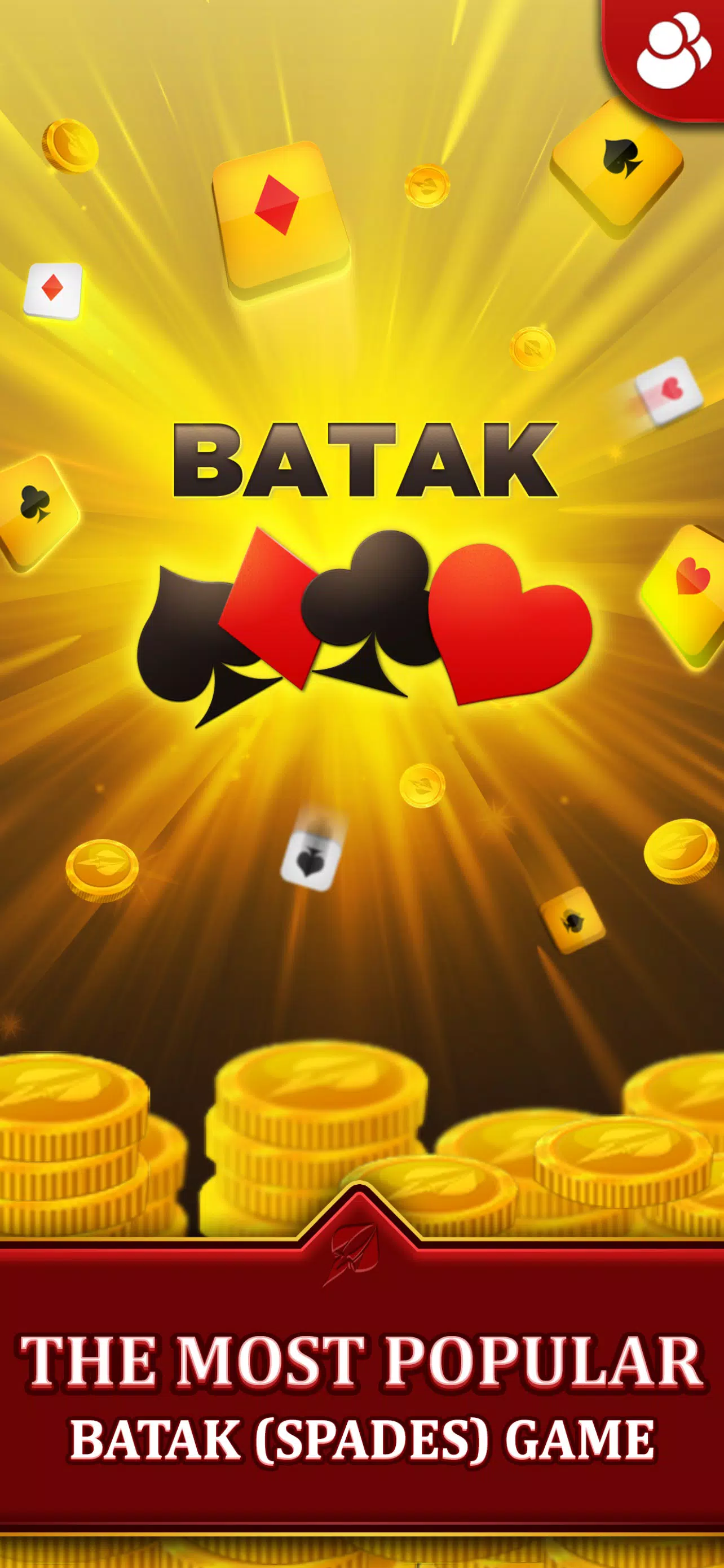 Spades - Batak Online HD Screenshot 0