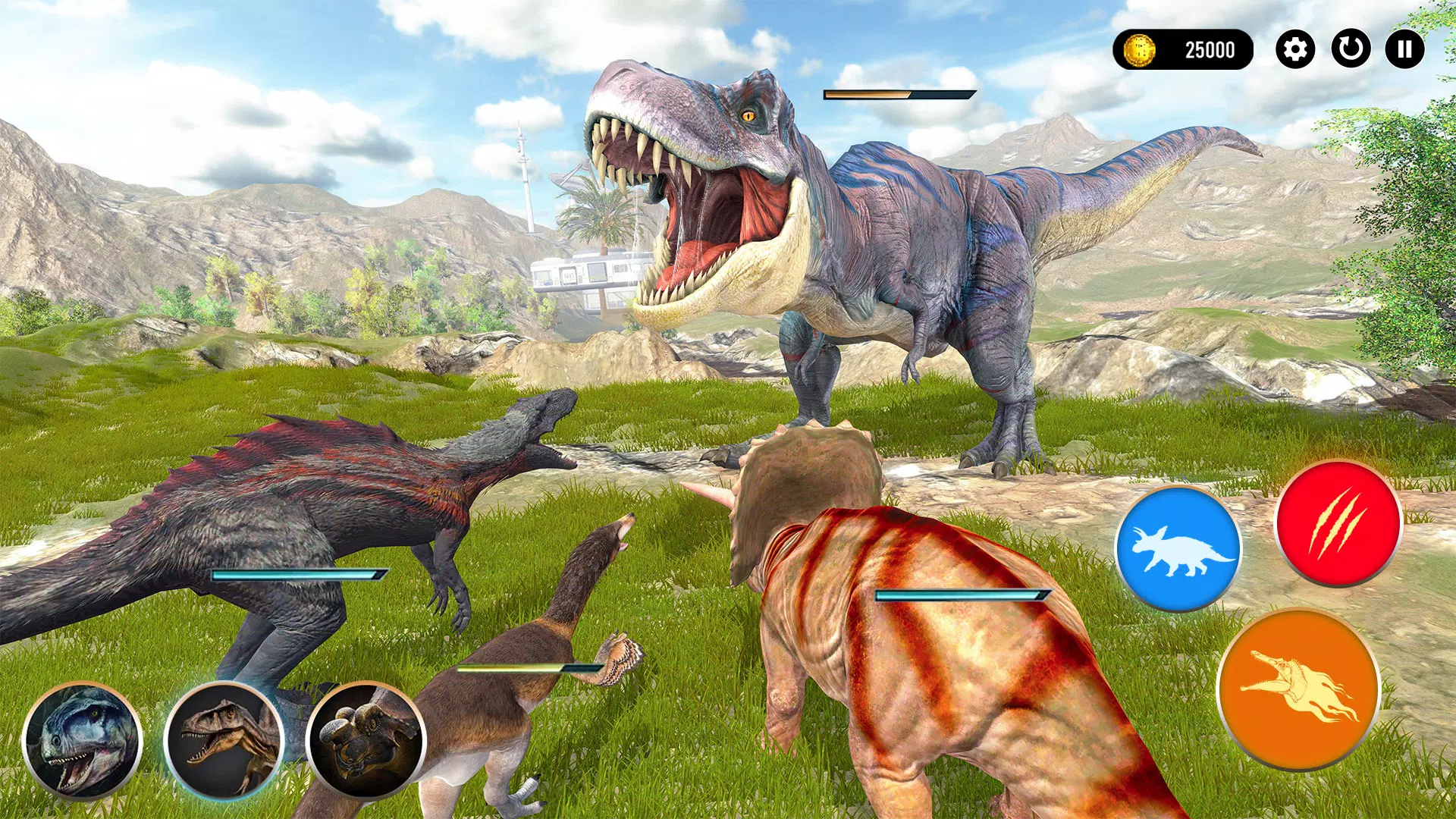 Real Dinosaur Simulator Games Ekran Görüntüsü 0