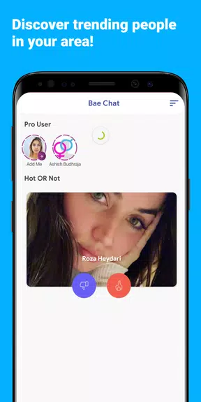 Bae Chat -Find your bae nearby スクリーンショット 1