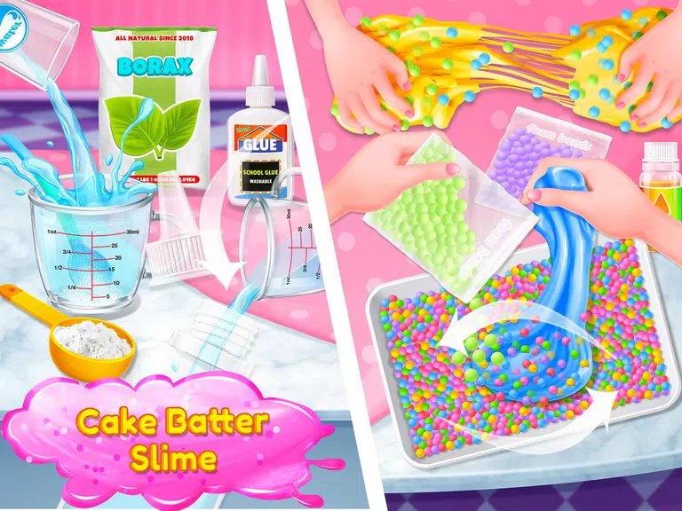 Slime DIY Simulator: Super Fun Captura de tela 1