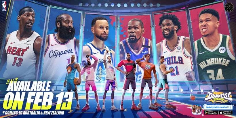Dunk City Dynasty: Street Basketball Sim Sip Lawings в некоторых регионах