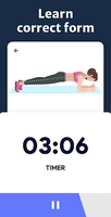 Plank-Workouts zu Hause Screenshot 0