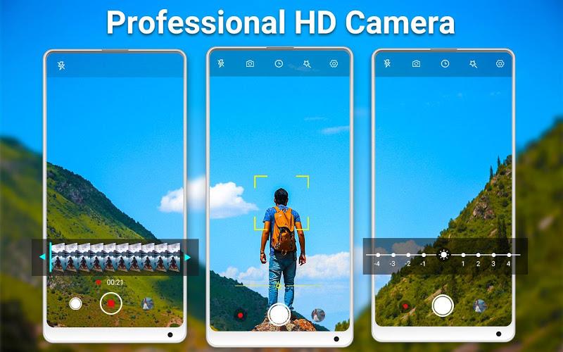 HD Camera Pro & Selfie Camera Tangkapan skrin 0