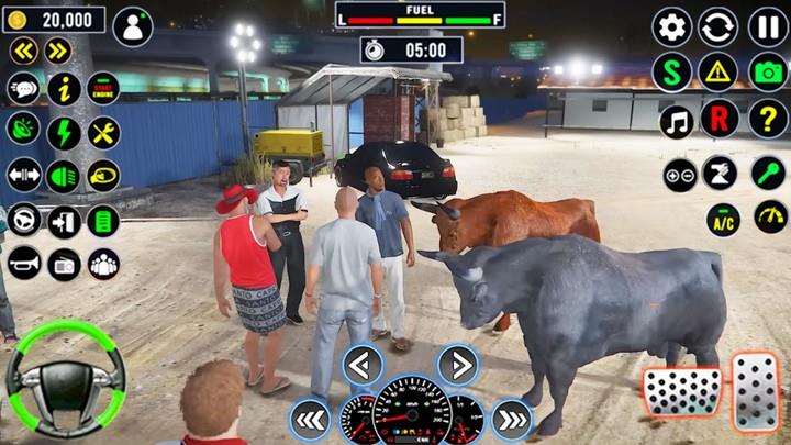 Animal Transport Truck Sim 3D Скриншот 0