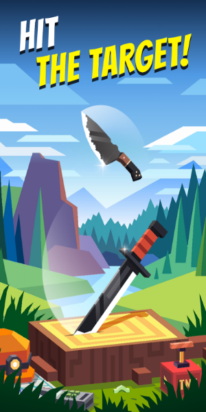 Flippy Knife: 3D flipping game Schermafbeelding 0