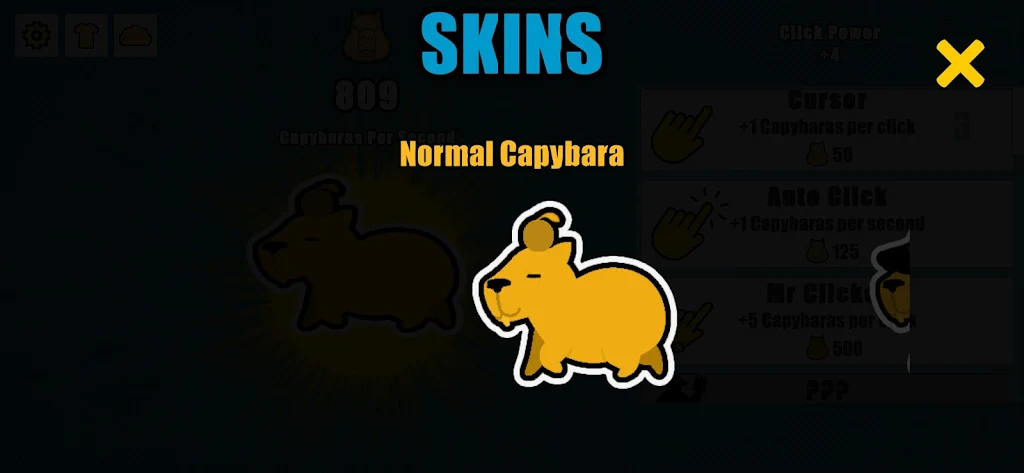 Capybara Clicker Zrzut ekranu 2