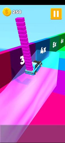 Bridge Car Race Tangkapan skrin 1