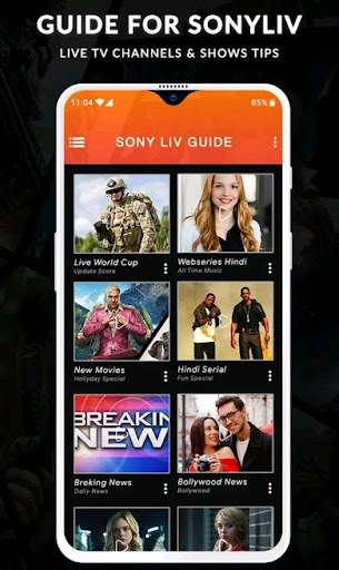 SonyLiv - Live TV Shows, Cricket & Movies Guide スクリーンショット 2