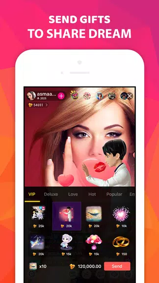 Hive - Live Stream Video Chat Скриншот 1