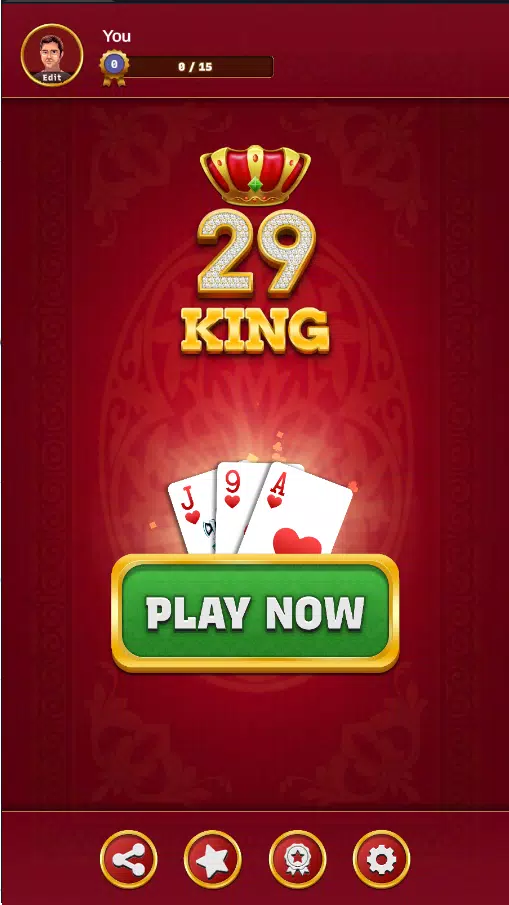 29 King Card Game Offline Screenshot 0