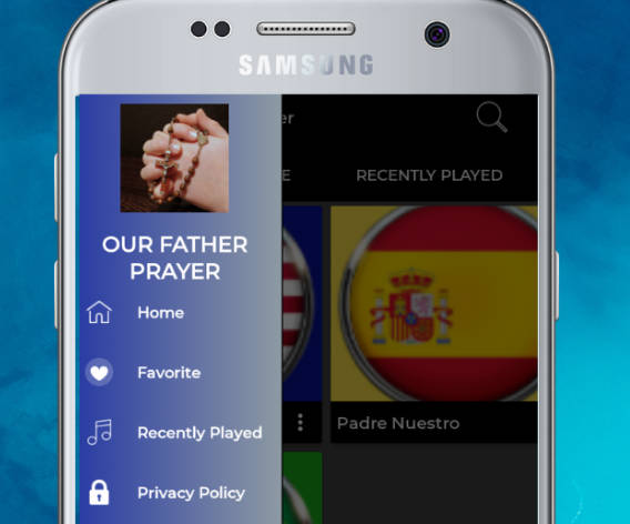 Our Father Prayer Audio Captura de pantalla 2