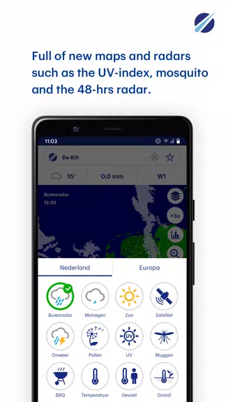 Buienradar - weer স্ক্রিনশট 2