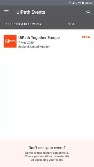 UiPath Events Tangkapan skrin 1