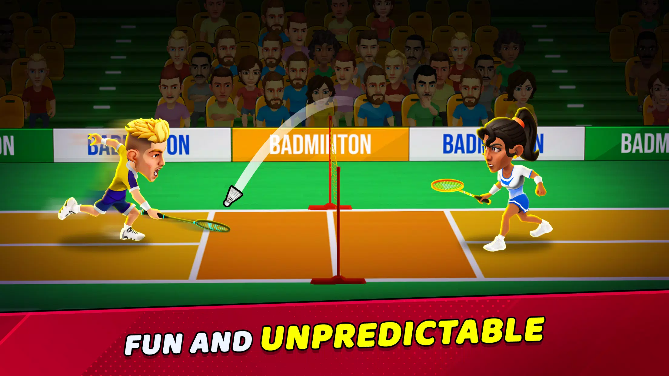 Badminton Clash 3D Zrzut ekranu 1