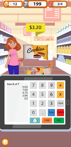 Supermarket Cashier Simulator ภาพหน้าจอ 1