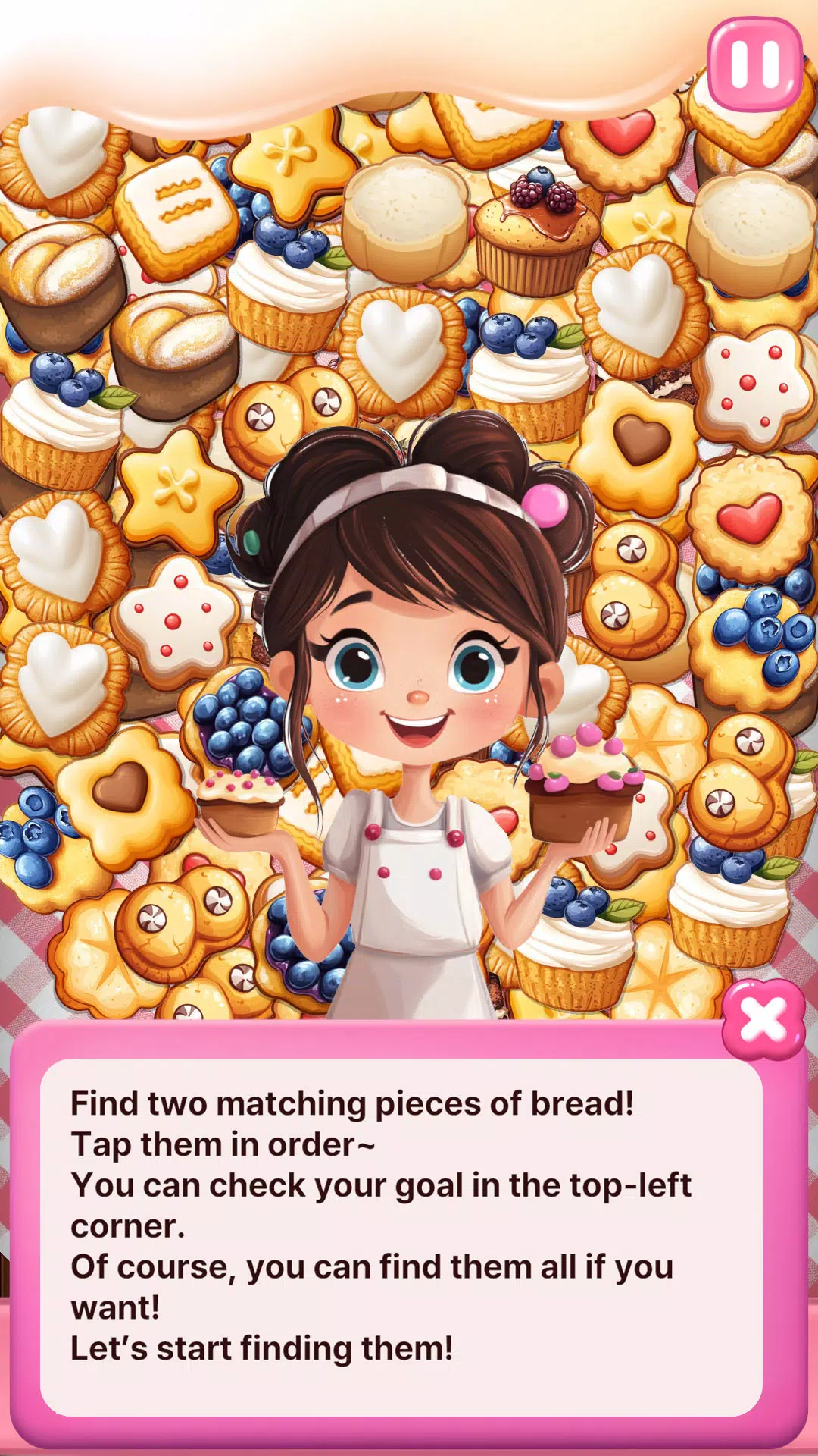 Schermata Match Puzzle 1+1 Bakery 1