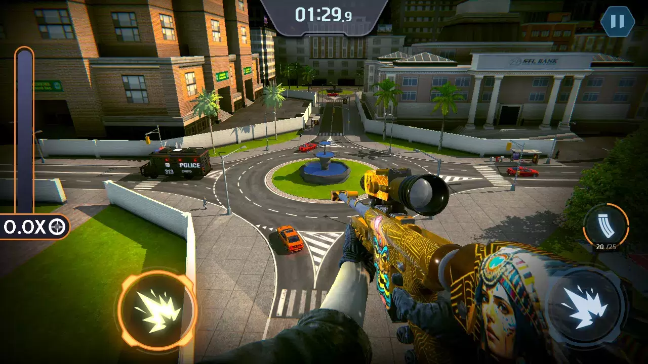 Modern Sniper 3d: Gun Shooting Screenshot 1