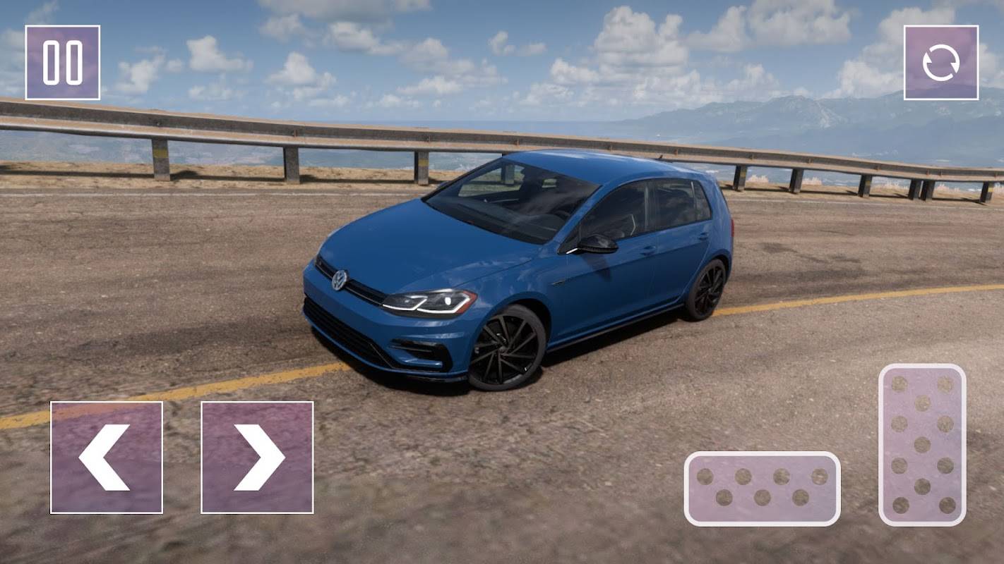 Real Racer Golf GTI Turbo Car Скриншот 2