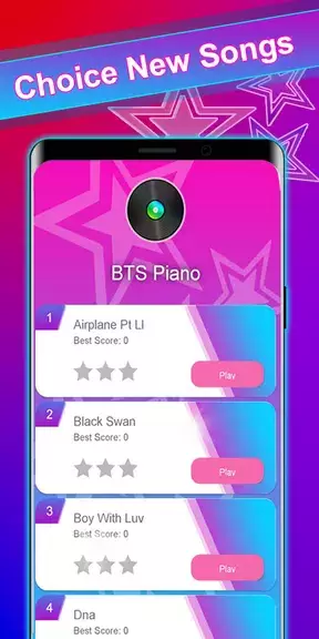 Savage Love BTS Piano Tiles 스크린샷 1