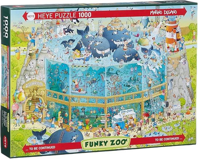 Heye 29777 Ocean Habitat Puzzle (1000-częściowa)