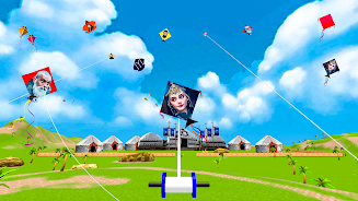 Osman Gazi kite flying 3d game Captura de tela 3