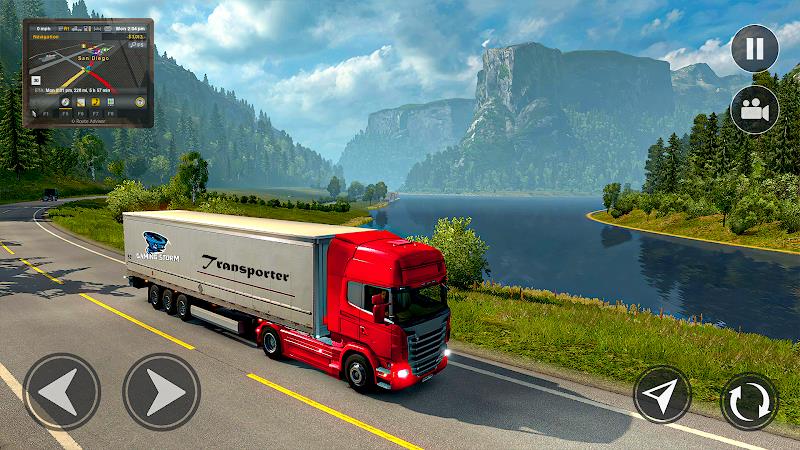 American Truck Driving Games Zrzut ekranu 3