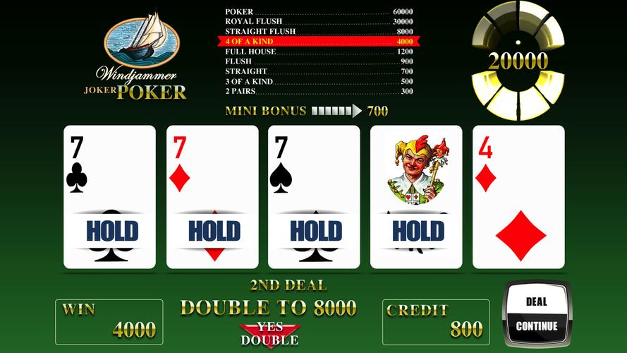 Windjammer Poker Capture d'écran 2