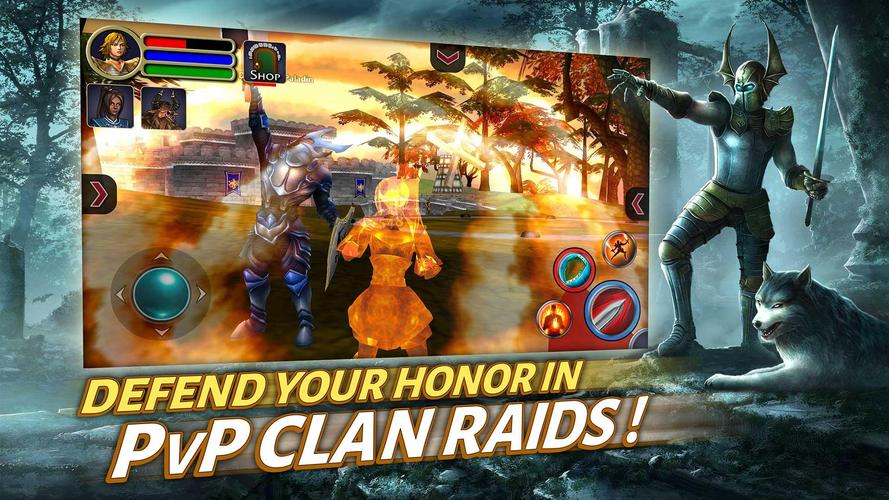 Sherwood Dungeon 3D MMO RPG应用截图第2张