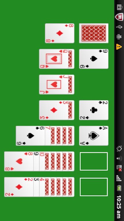 A - Solitaire card game Zrzut ekranu 1