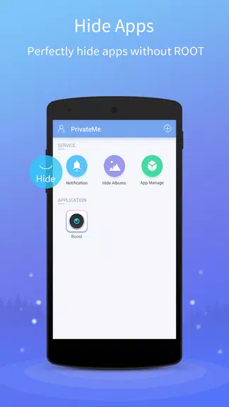 Hide App, Safe Chat – PrivacyHider Скриншот 0