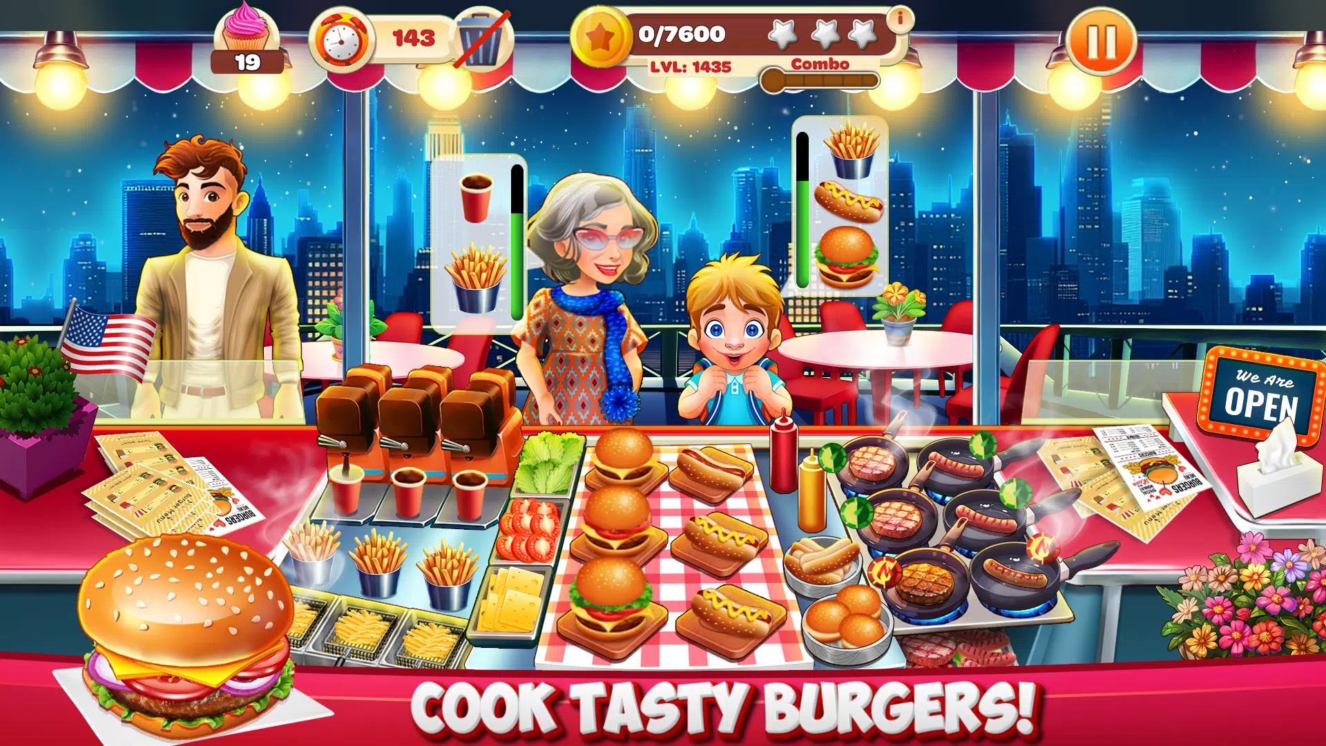 Cooking Mastery: jogos cozinha Captura de tela 0