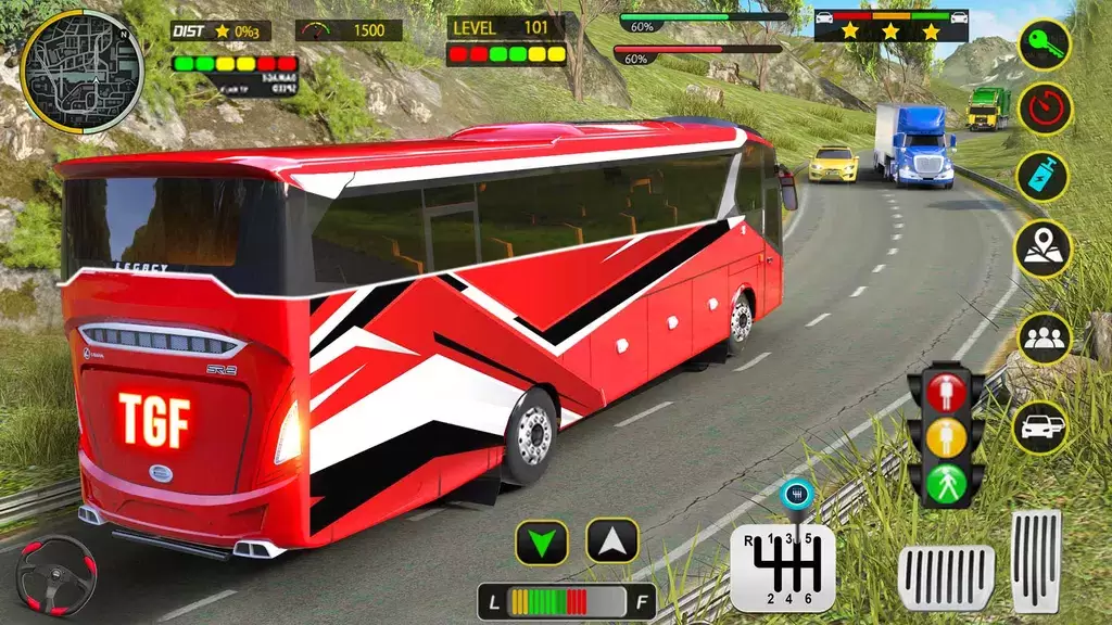 Coach Bus 3D Driving Games スクリーンショット 0