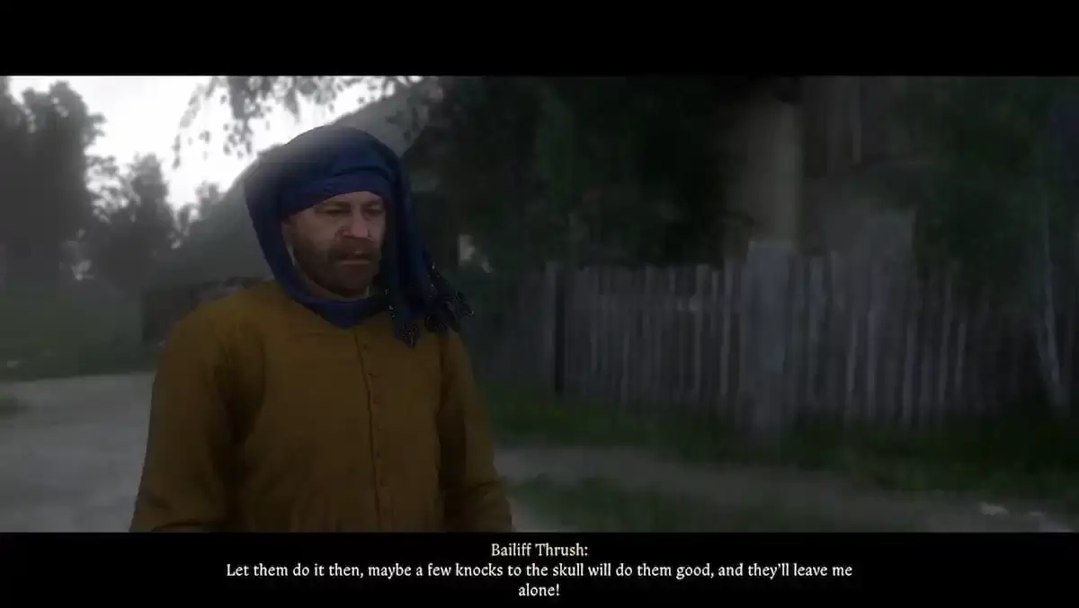Peaceful negotiation scene