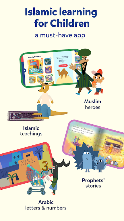 Miraj Muslim Kids Books Games應用截圖第0張