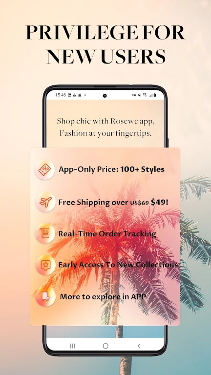 Rosewe-Online Shopping Ảnh chụp màn hình 3