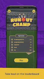 Run Out Champ: Hit Wicket Game Скриншот 0