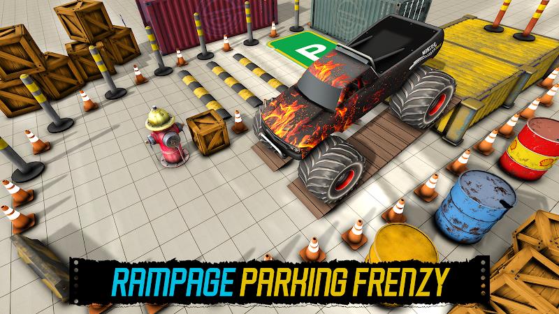 Monster Truck Parking Game 3D Screenshot 1