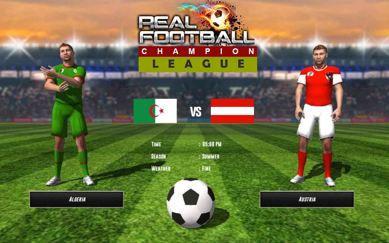 REAL FOOTBALL CHAMPIONS LEAGUE Screenshot 1