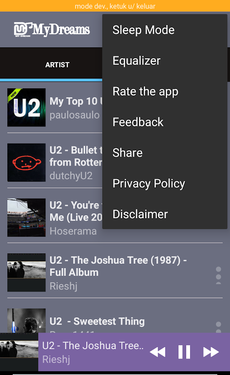 U2 Greatest Hits Songs應用截圖第2張